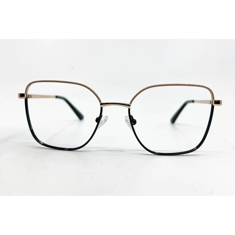 Wittnauer ADA Eyeglasses Women Pink Black Metal Square Frame 54-18-135